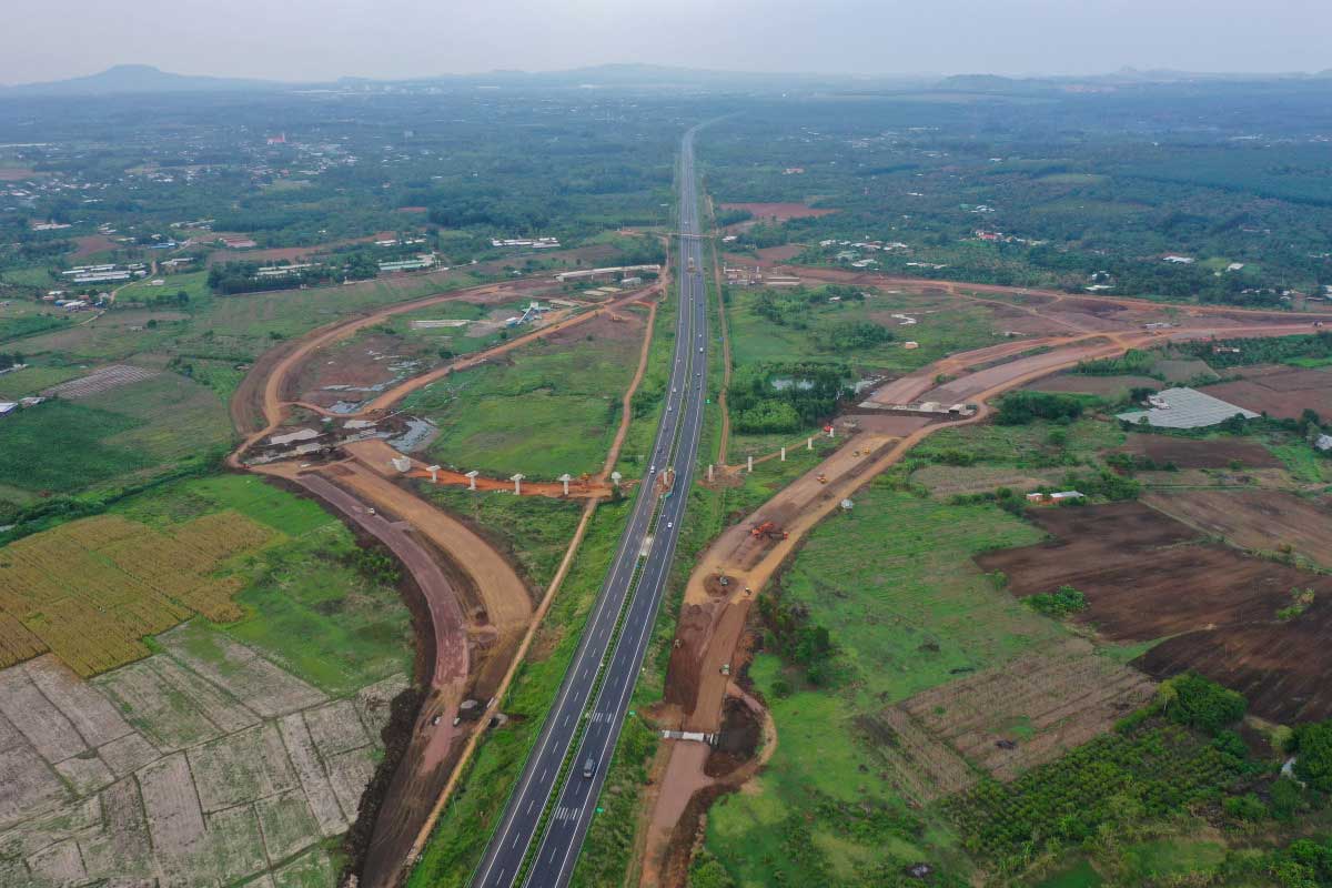 Cao tốc Phan Thiết - Dầu Giây dài 99 km Cao tốc Phan Thiết - Dầu Giây dài 99 km