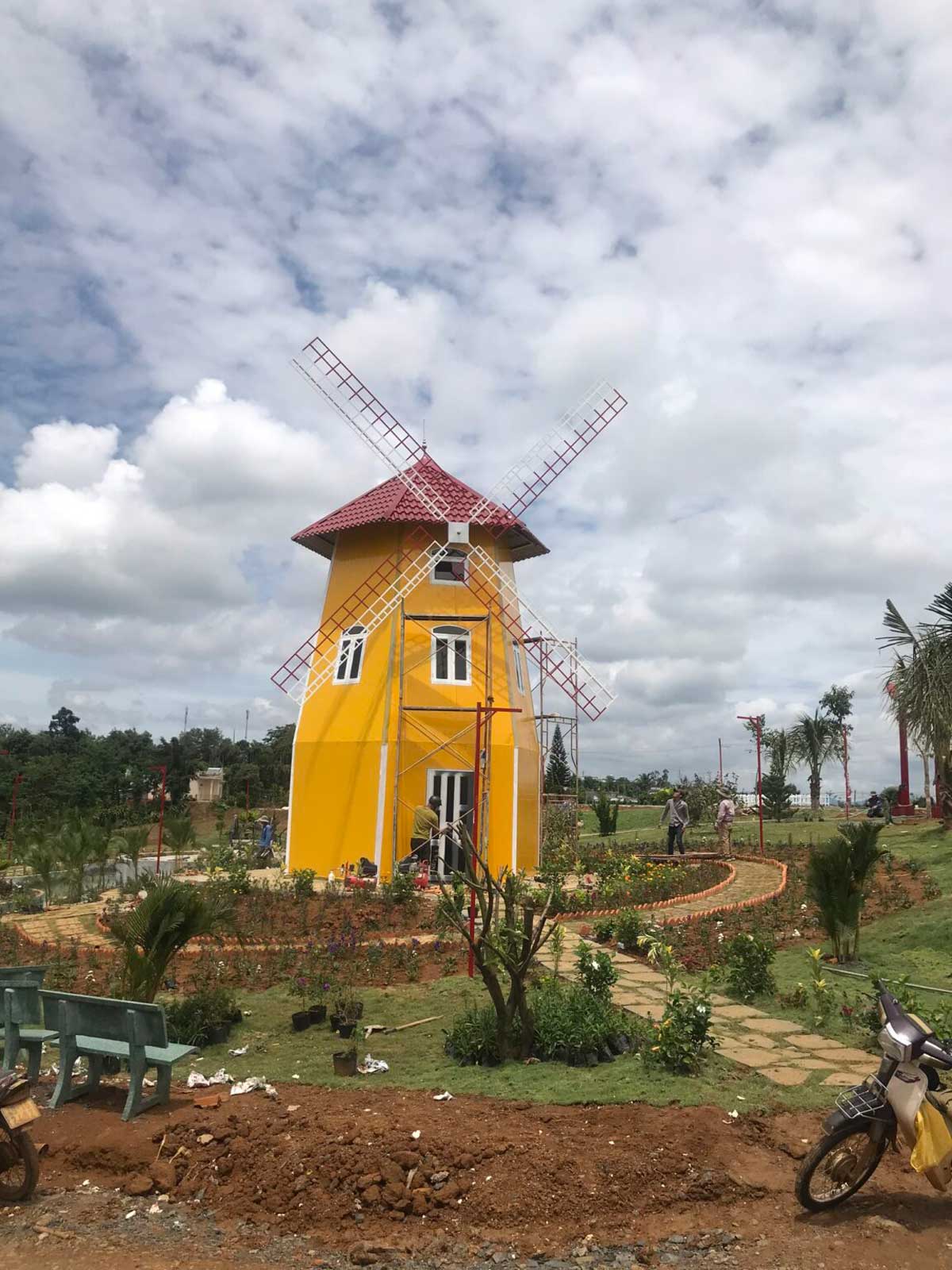 Cối xay gió Dự án Sky Garden Bảo Lộc Cối xay gió Dự án Sky Garden Bảo Lộc