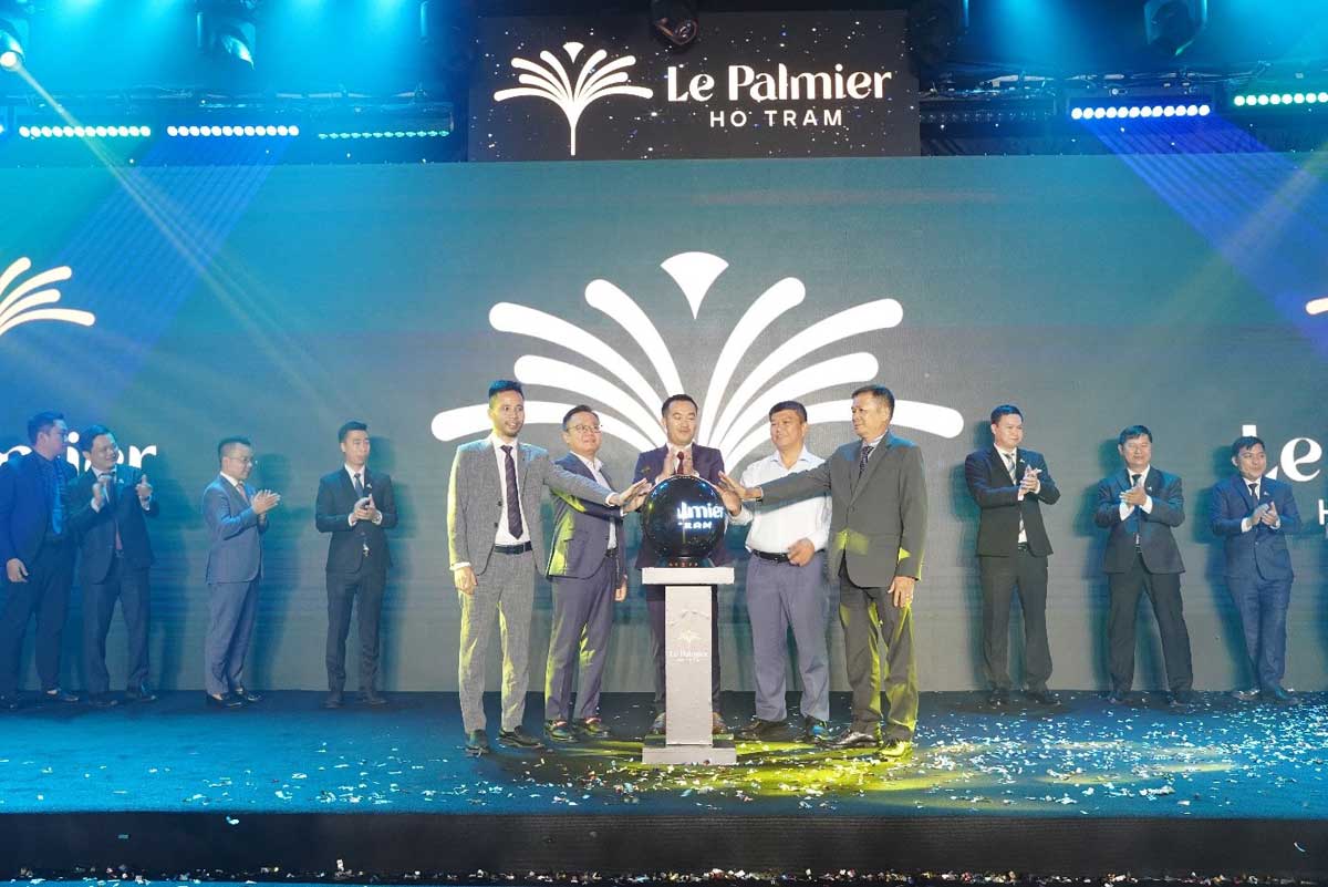 Le Palmier Hồ Tràm Dong Tay Group chinh thuc ra mat du an Le Palmier Ho Tram - Le Palmier Hồ Tràm