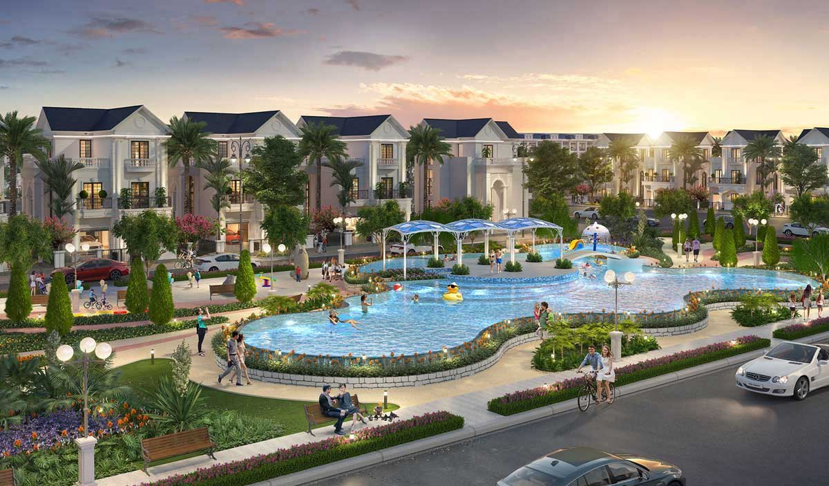 Khu hồ bơi Grand Park City Long An Khu hồ bơi Grand Park City Long An