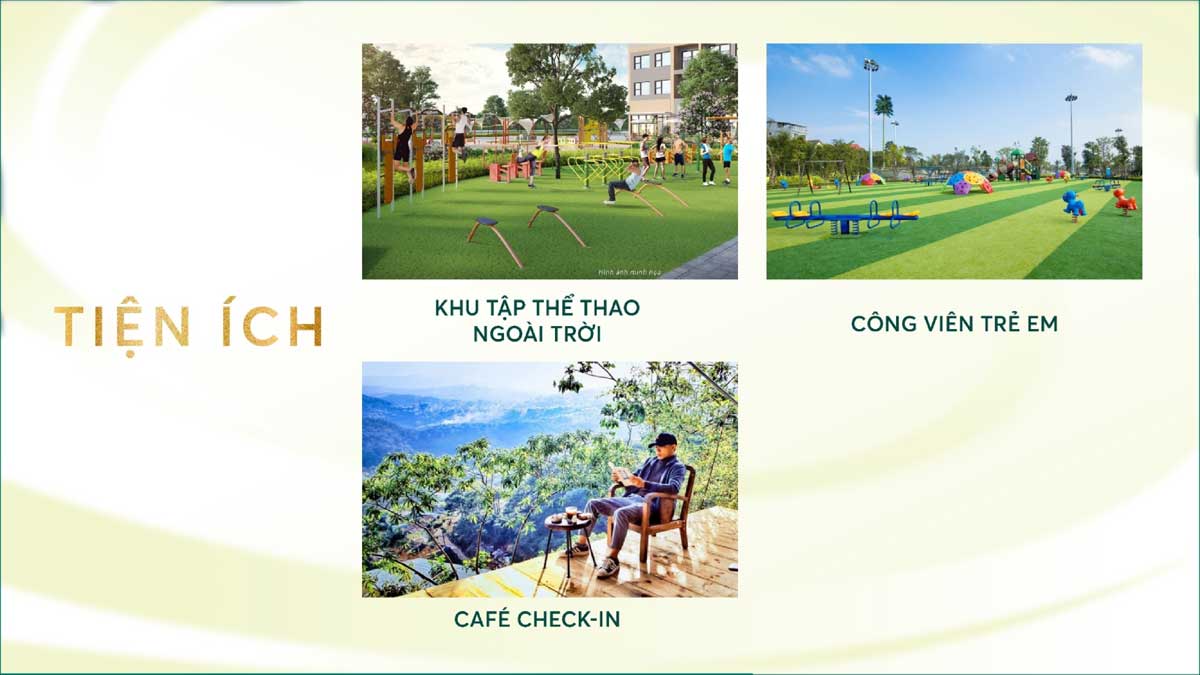 Tiện ích Biệt Thự Làng Pháp Bảo Lộc Resort & Spa Tiện ích Biệt Thự Làng Pháp Bảo Lộc Resort & Spa