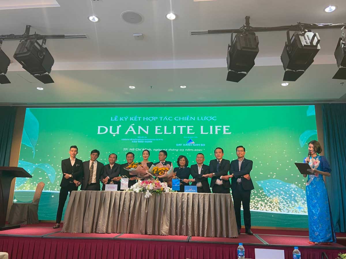 Ký kết hợp tác phát triển dự án Elite Life Ký kết hợp tác phát triển dự án Elite Life