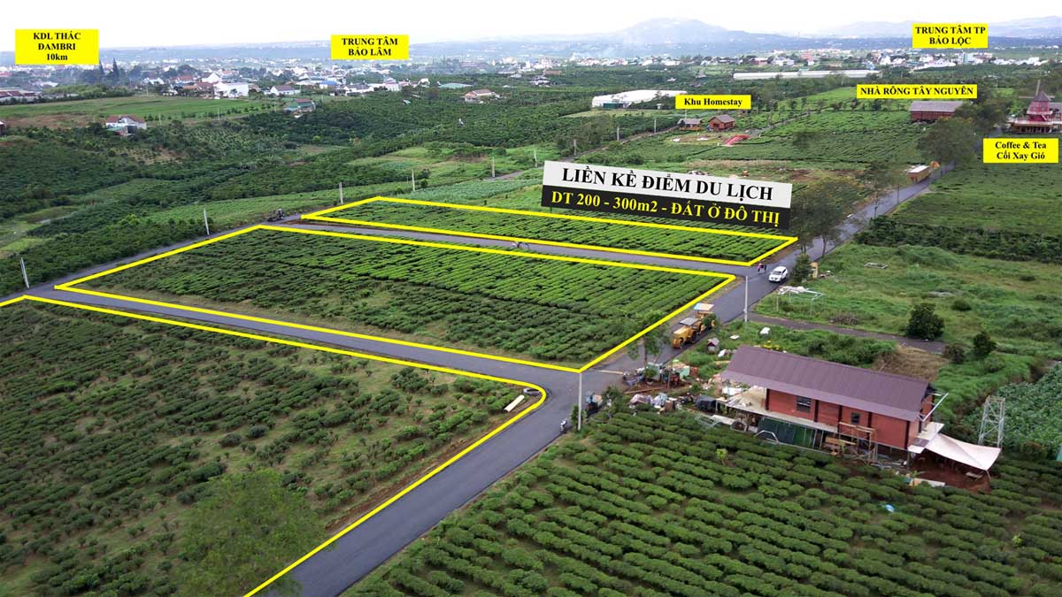 Tiện ích Liên kết vùng Dự án The Ocha Bảo Lộc Tiện ích Liên kết vùng Dự án The Ocha Bảo Lộc