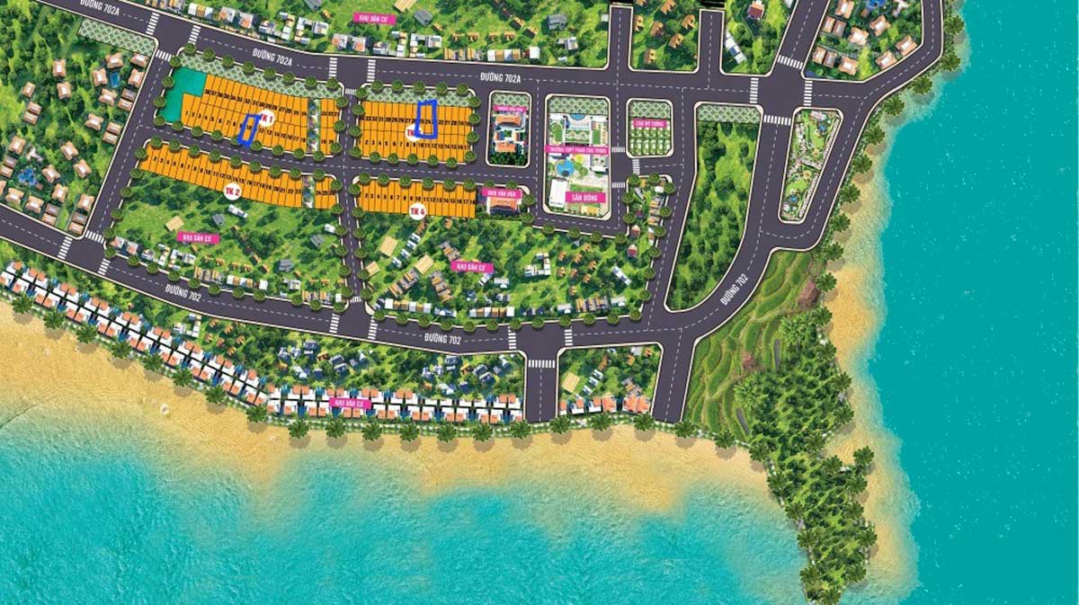 Mặt bằng Dự án Rocko Bay Resort Ninh Thuận Mặt bằng Dự án Rocko Bay Resort Ninh Thuận