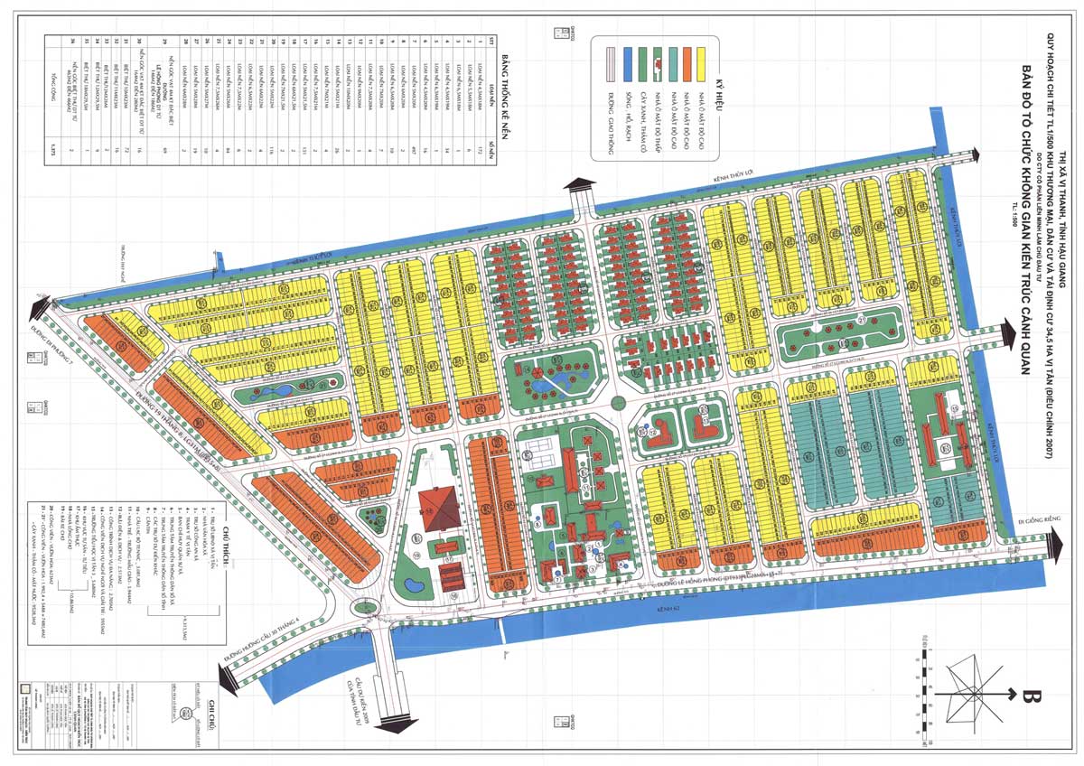 Mặt bằng Dự án Khu đô thị The Venice City Vị Thanh Hậu Giang Mặt bằng Dự án Khu đô thị The Venice City Vị Thanh Hậu Giang