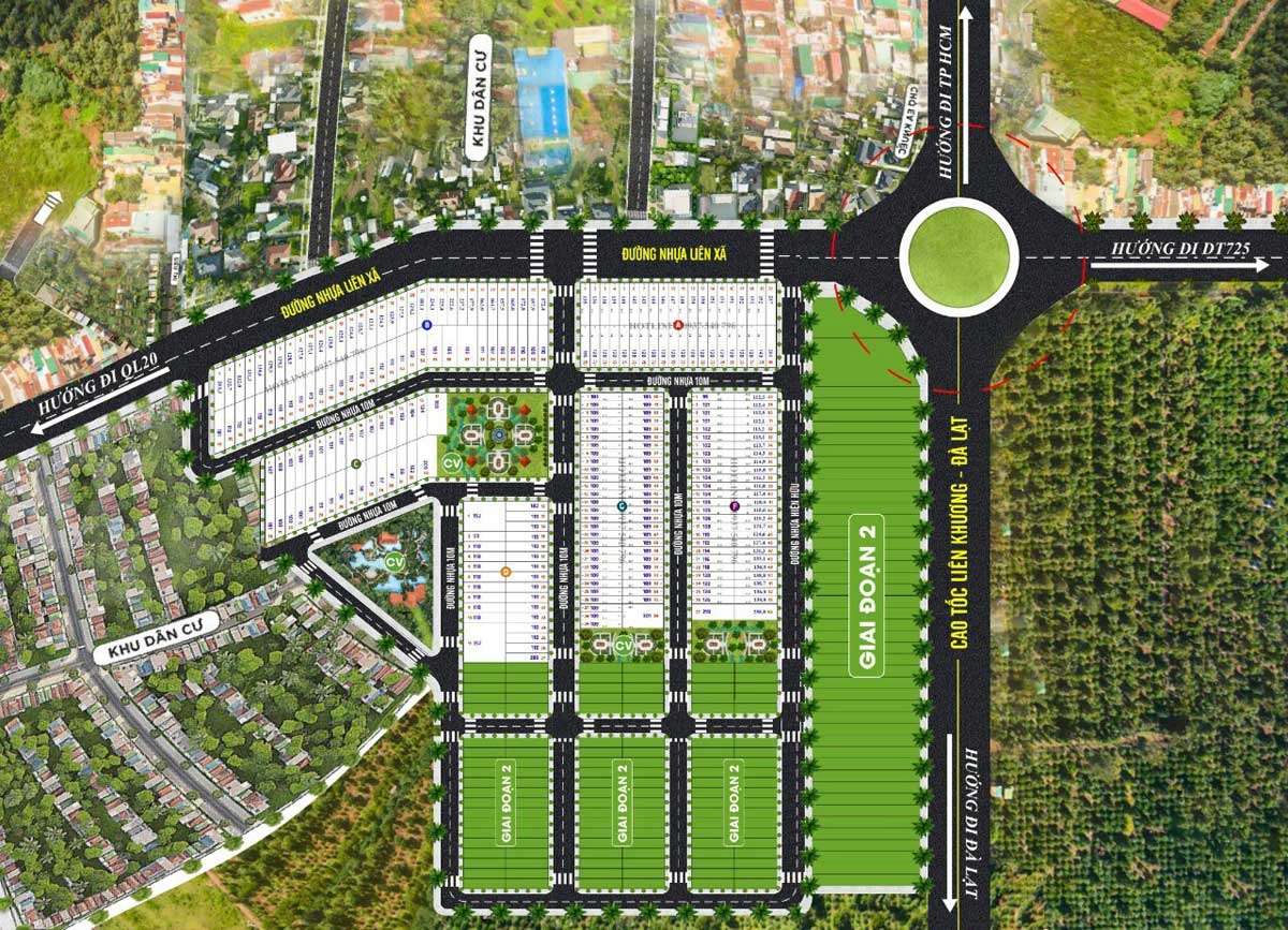 Mặt bằng Dự án Sky Garden Bảo Lộc Mặt bằng Dự án Sky Garden Bảo Lộc