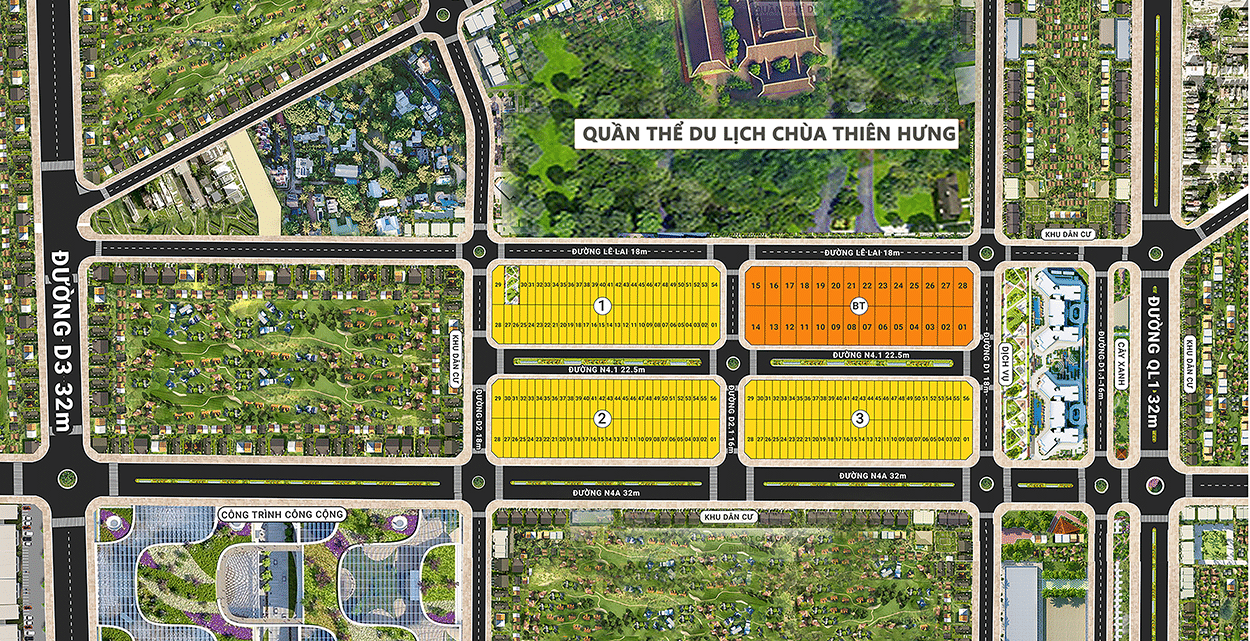 Mặt bằng Dự án Khu đô thị Cẩm Văn An Nhơn Bình Định Mặt bằng Dự án Khu đô thị Cẩm Văn An Nhơn Bình Định