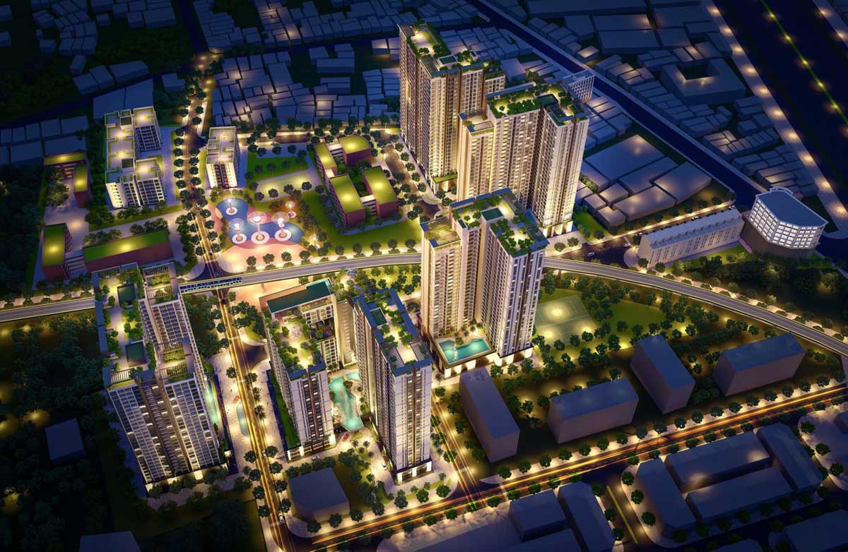 Phối cảnh Dự án Căn hộ Opal Luxury Dĩ An Bình Dương Phối cảnh Dự án Căn hộ Opal Luxury Dĩ An Bình Dương