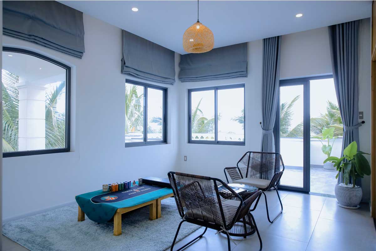 Le Palmier Hồ Tràm Phong doc sach Biet thu Le Palmier Ho Tram - Le Palmier Hồ Tràm