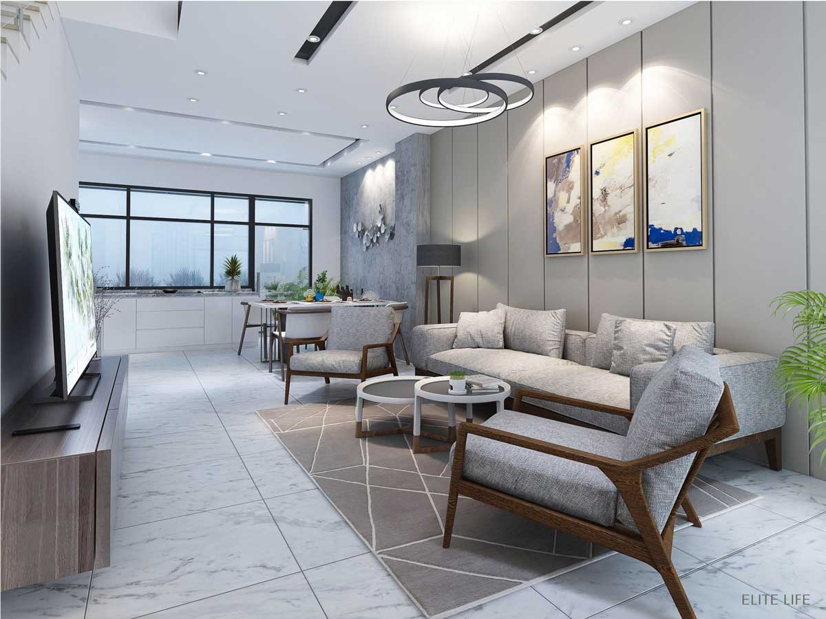 Elite Life Long Hậu Long An phong khach nha pho elite life long an - Elite Life Long Hậu Long An