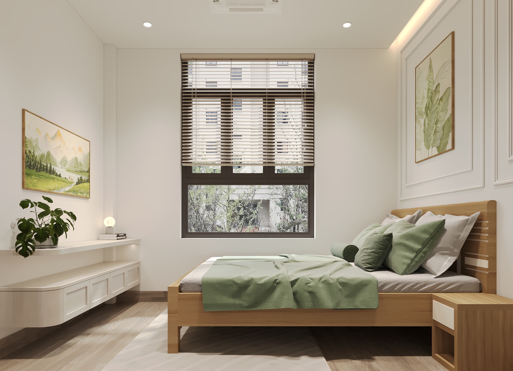 Phòng ngủ Căn hộ Green Melody Phòng ngủ Căn hộ Green Melody