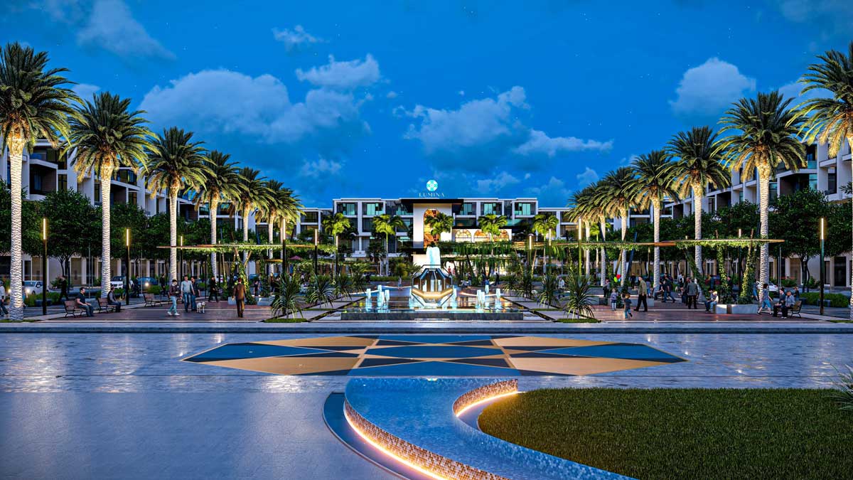 Quảng trường Trung tâm Dự án Lumina Grand Square Quảng trường Trung tâm Dự án Lumina Grand Square