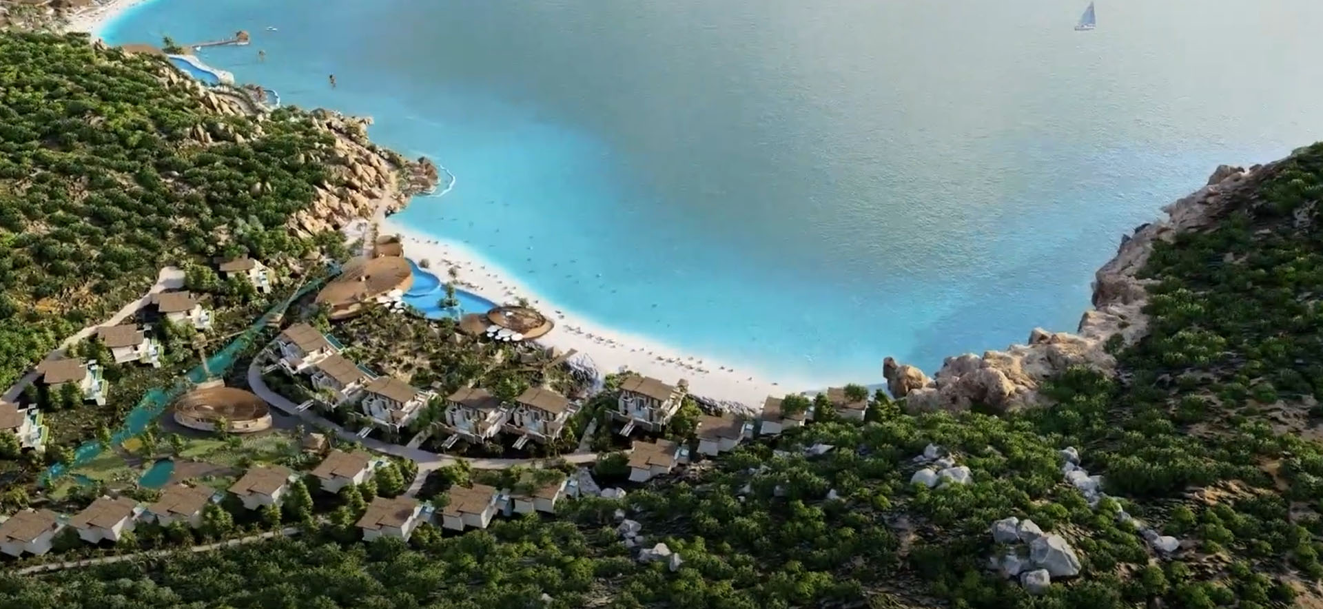 Phối cảnh Dự án Rocko Bay Resort Ninh Thuận Phối cảnh Dự án Rocko Bay Resort Ninh Thuận