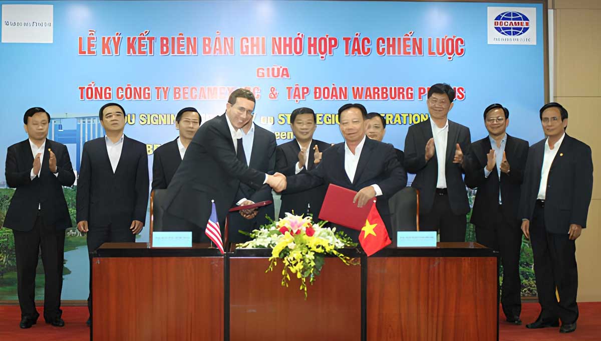 Tập đoàn Warburg Pincus hợp tác với Becamex IDC Tập đoàn Warburg Pincus hợp tác với Becamex IDC