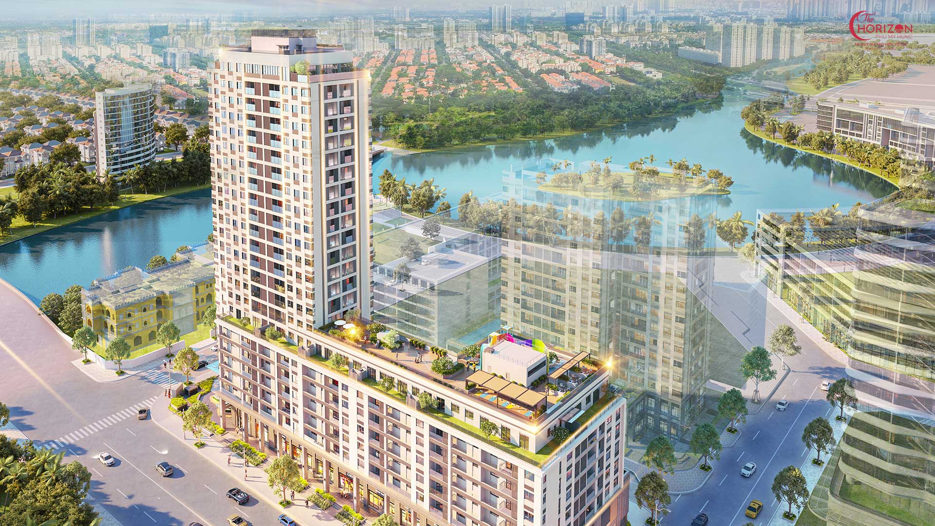 Phối cảnh Dự án Căn hộ The Horizon Phú Mỹ Hưng Phối cảnh Dự án Căn hộ The Horizon Phú Mỹ Hưng