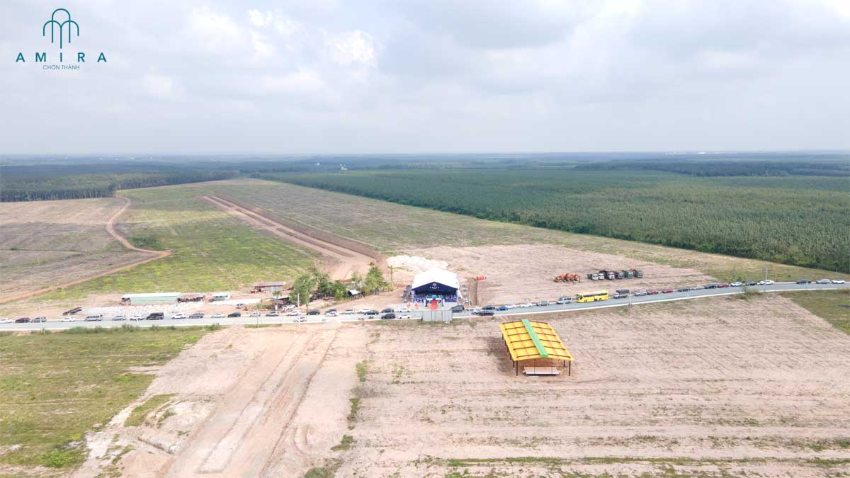 Tiến độ thi công Dự án Amira Chơn Thành 2022 Tiến độ thi công Dự án Amira Chơn Thành 2022