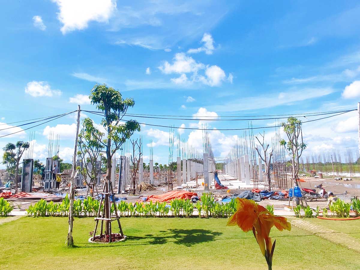 Elite Life Long Hậu Long An Tien do thi cong Du An Elite Life Can Giuoc - Elite Life Long Hậu Long An