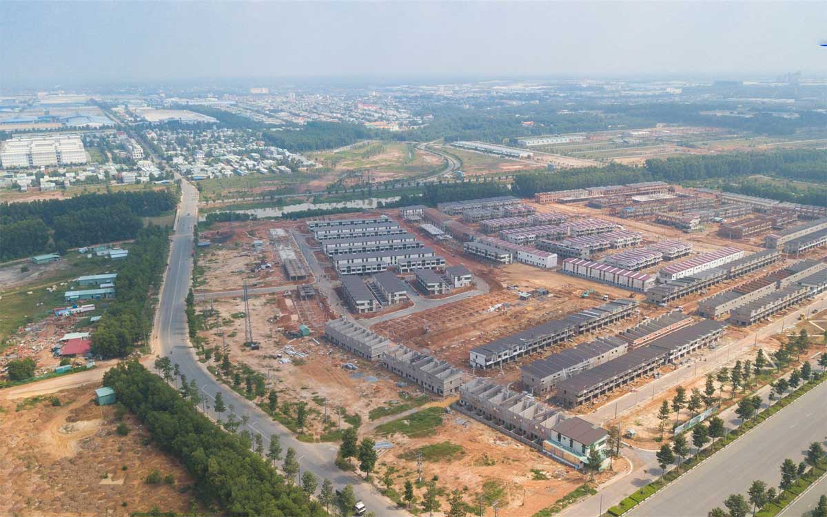 Tiến độ thi công Dự án The Oasis tại Bình Dương Tiến độ thi công Dự án The Oasis tại Bình Dương