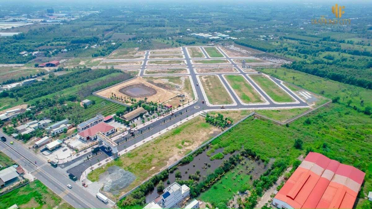 Khu Dân Cư Quốc Linh Tien do thi cong Khu Dan Cu Quoc Linh Diamond City 2022 - Khu Dân Cư Quốc Linh