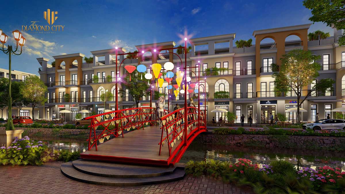 Khu Dân Cư Quốc Linh Tien ich Cau do Du an The Diamond City - Khu Dân Cư Quốc Linh