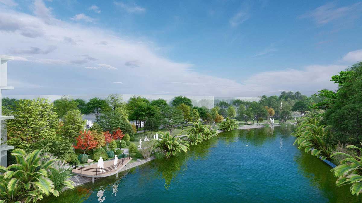 Elite Life Long Hậu Long An Tien ich Cong vien bo song Elite Life - Elite Life Long Hậu Long An