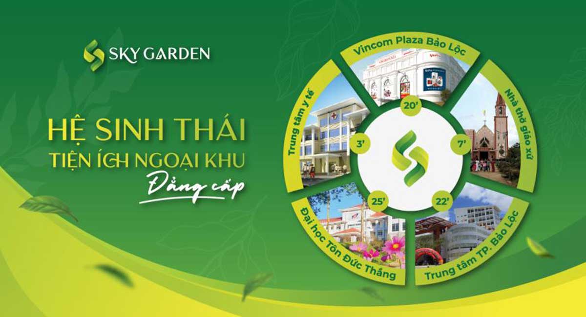Tiện ích ngoại khu Dự án Sky Garden Bảo Lộc Tiện ích ngoại khu Dự án Sky Garden Bảo Lộc