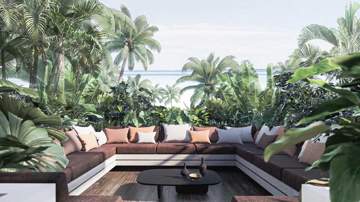 Vườn Biệt thự The Sea Class Hồ Tràm Vườn Biệt thự The Sea Class Hồ Tràm