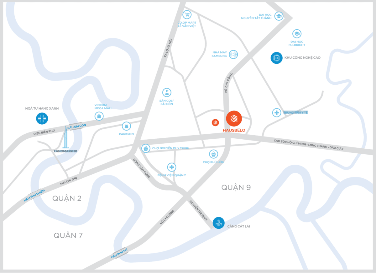 Vị trí HausBelo Vị trí HausBelo