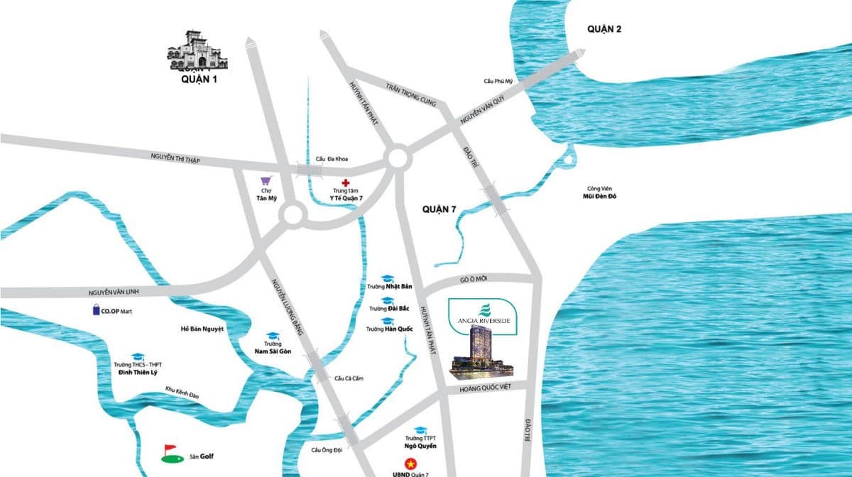 DỰ ÁN CĂN HỘ AN GIA RIVERSIDE QUẬN 7 vi tri can ho an gia riverside quan 7 - DỰ ÁN CĂN HỘ AN GIA RIVERSIDE QUẬN 7