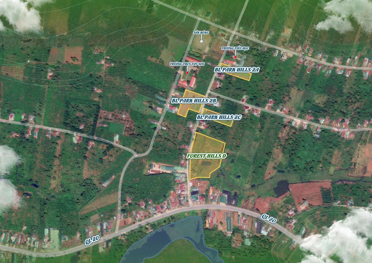 Vị trí tiềm năng Dự án Forest Hills Bảo Lộc Vị trí tiềm năng Dự án Forest Hills Bảo Lộc